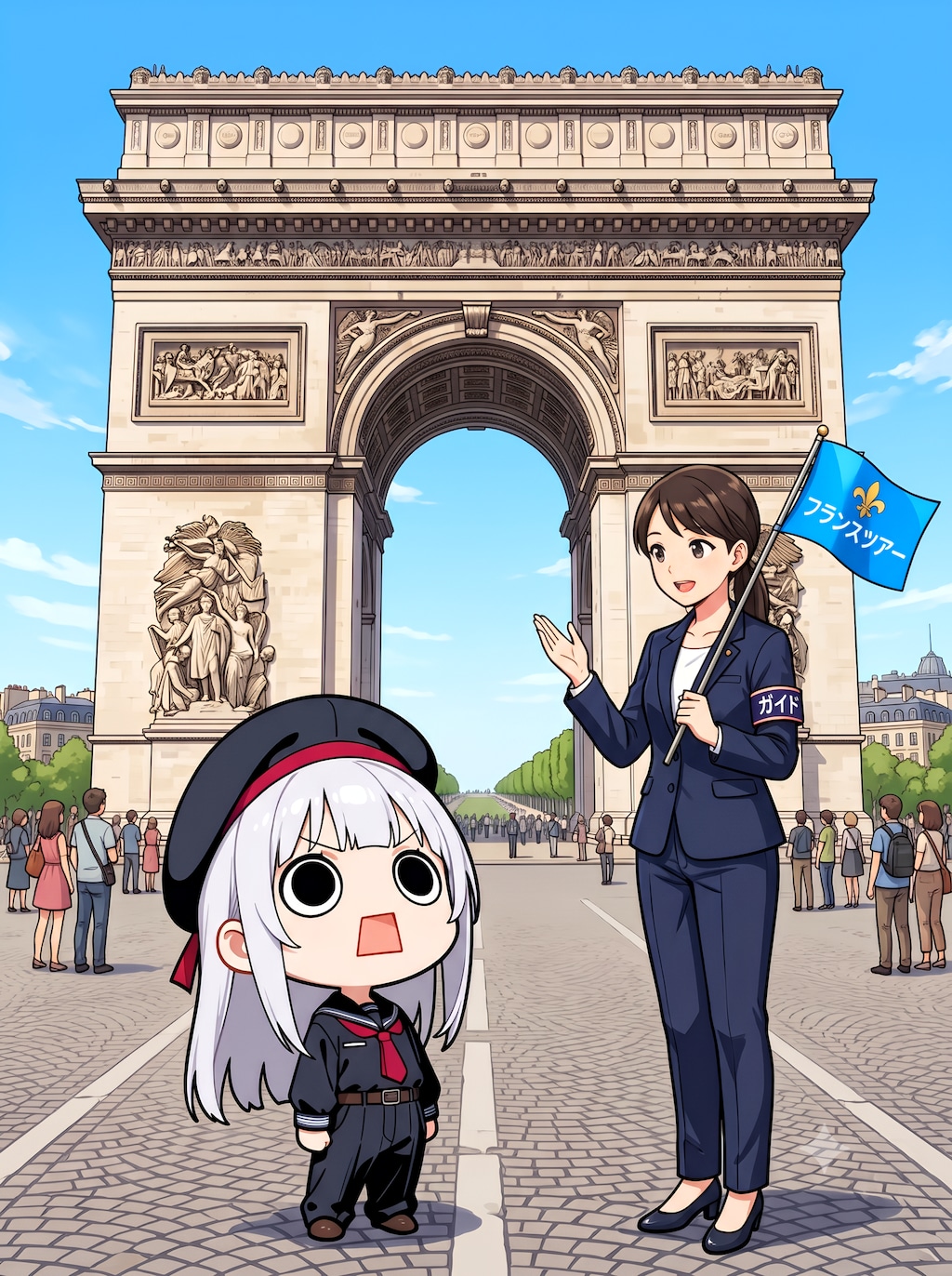 フランス旅行えらいこっちゃ嬢