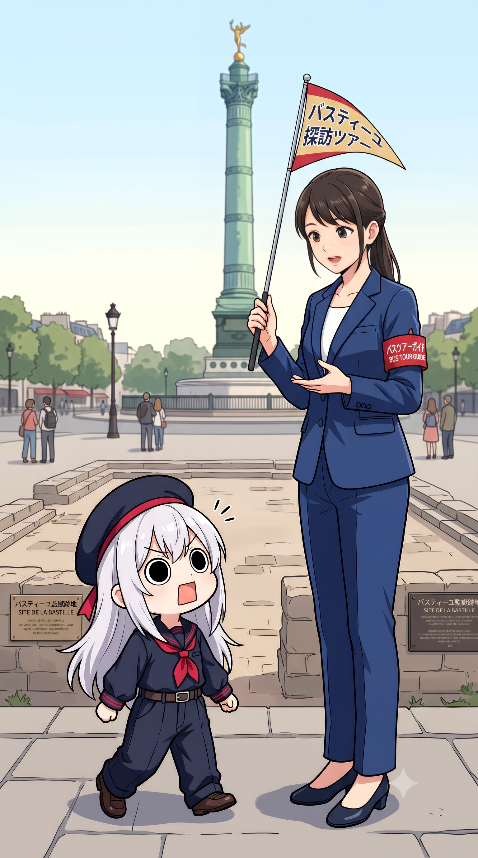フランス旅行えらいこっちゃ嬢