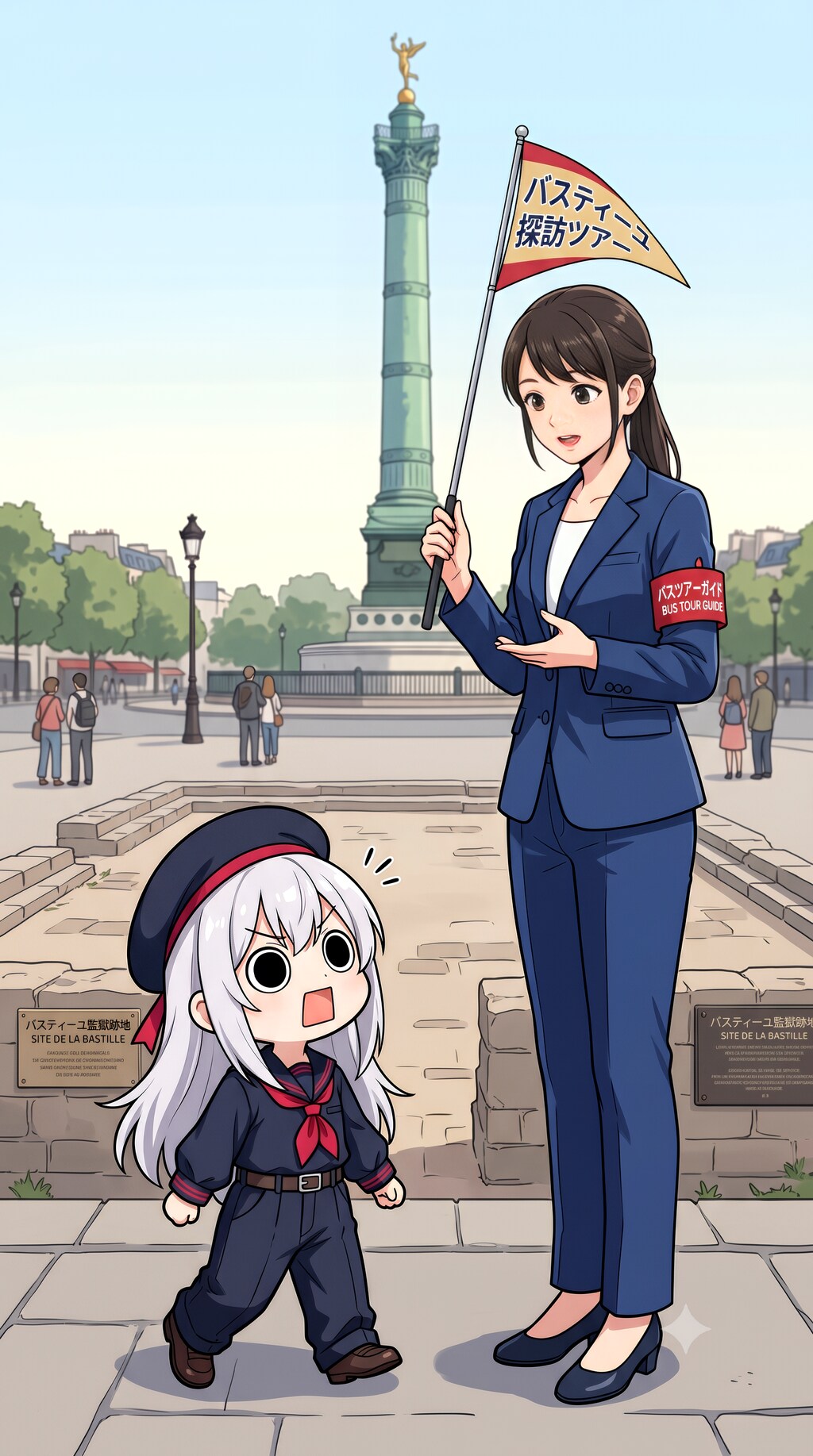 フランス旅行えらいこっちゃ嬢