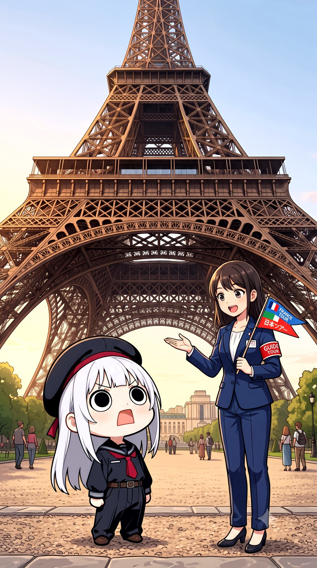 フランス旅行えらいこっちゃ嬢