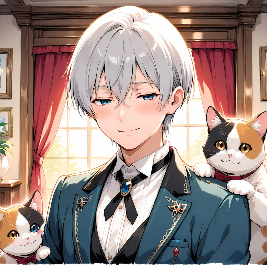 男装の麗人（３）with 三毛殿 | の人気AIイラスト・グラビア