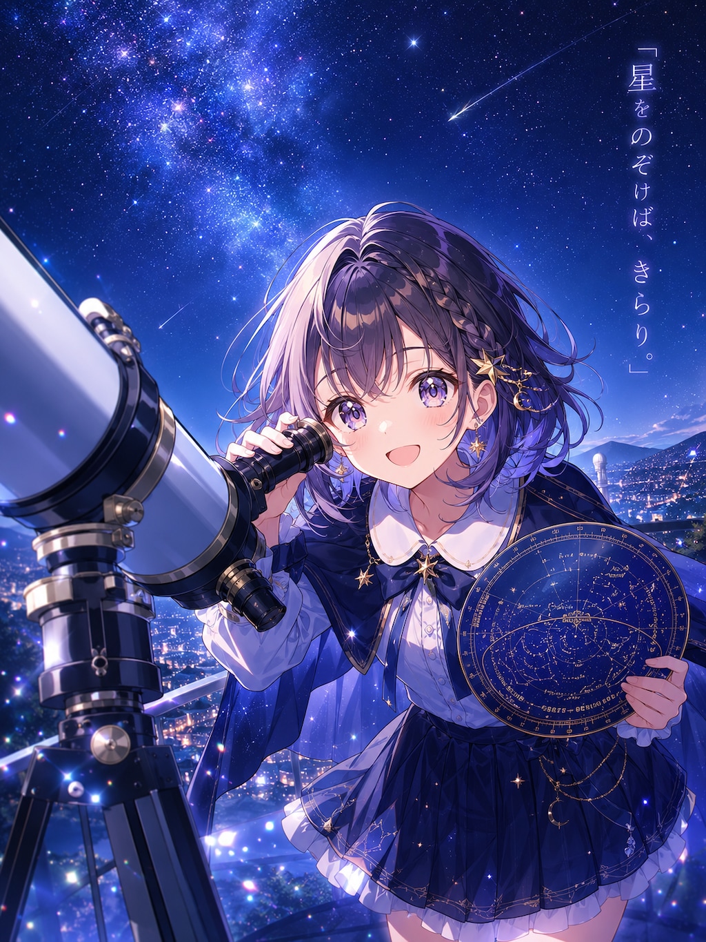 星をのぞけば、きらり。