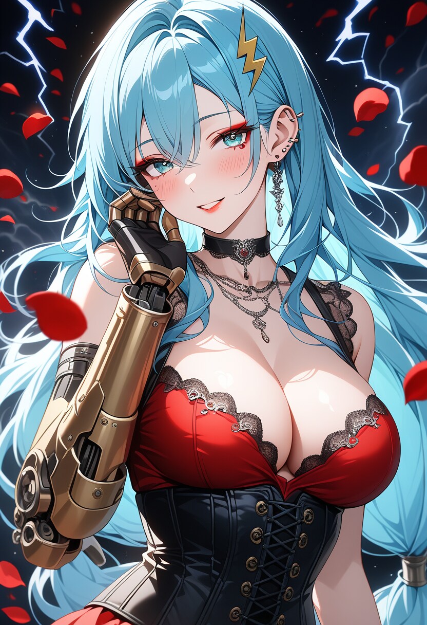 薔薇が舞うDays | の人気AIイラスト・グラビア