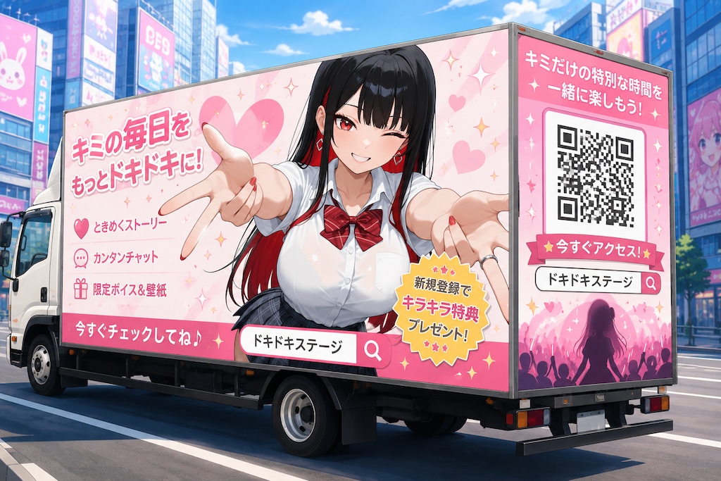 つまり……何の広告？