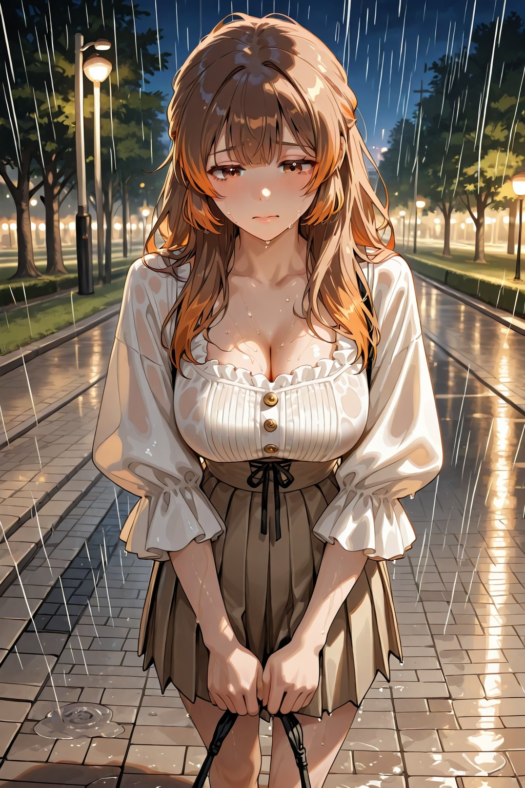 今は雨に打たれたい気分なのよ | の人気AIイラスト・グラビア