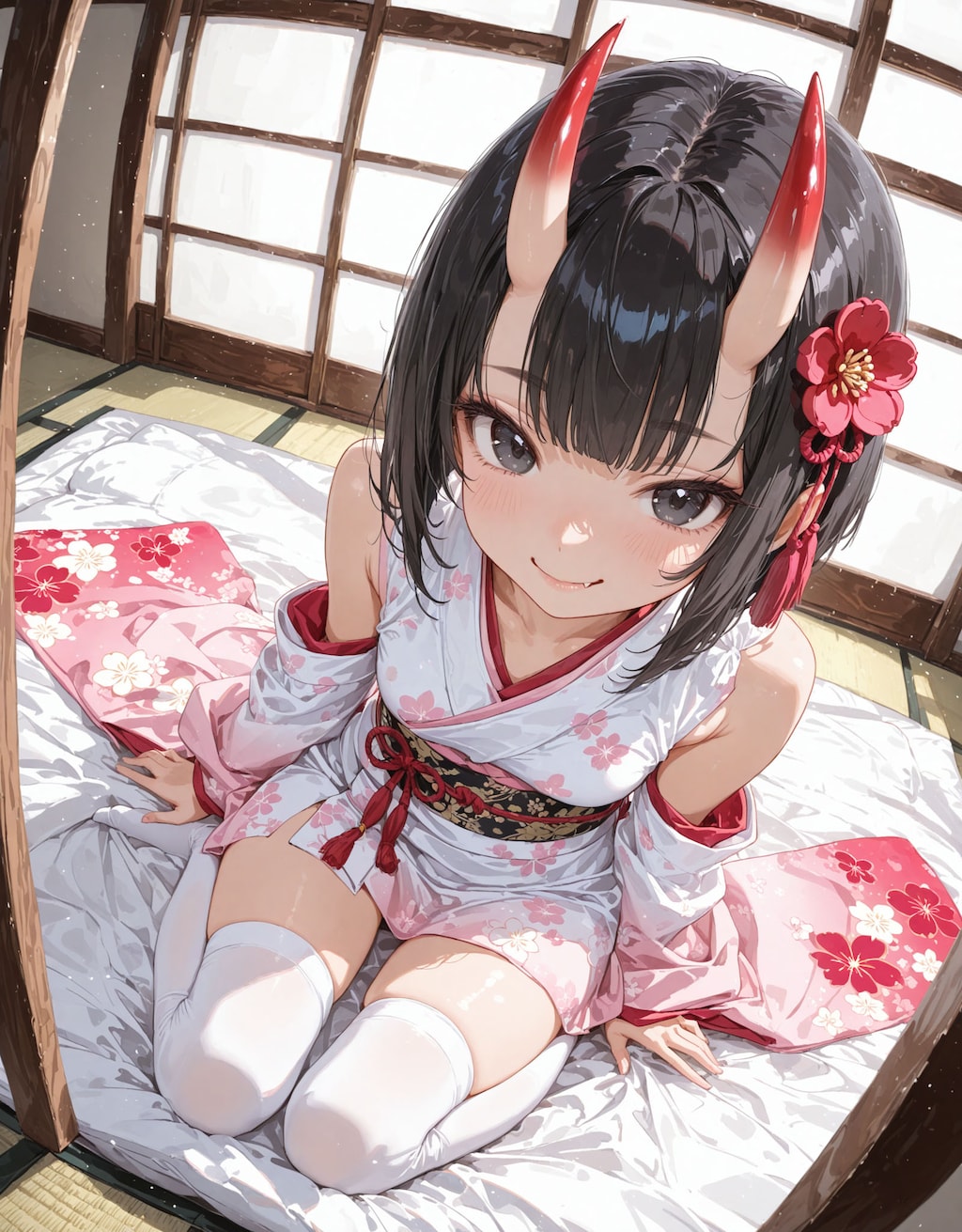 八重桜の絶対領域