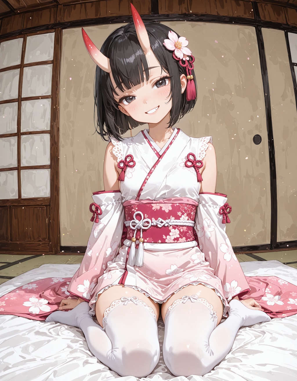 八重桜の絶対領域