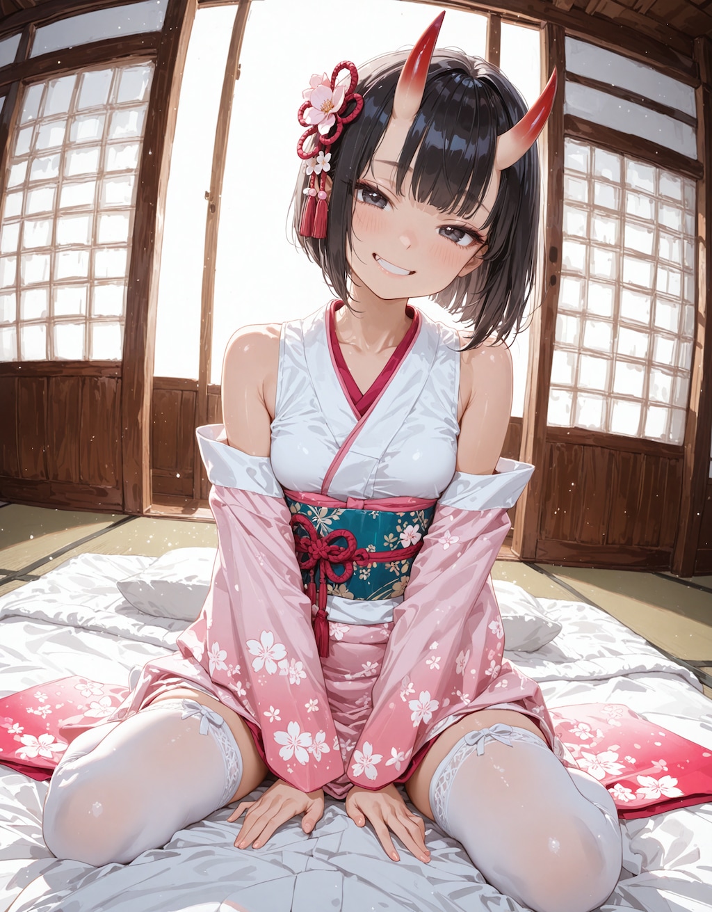 八重桜の絶対領域