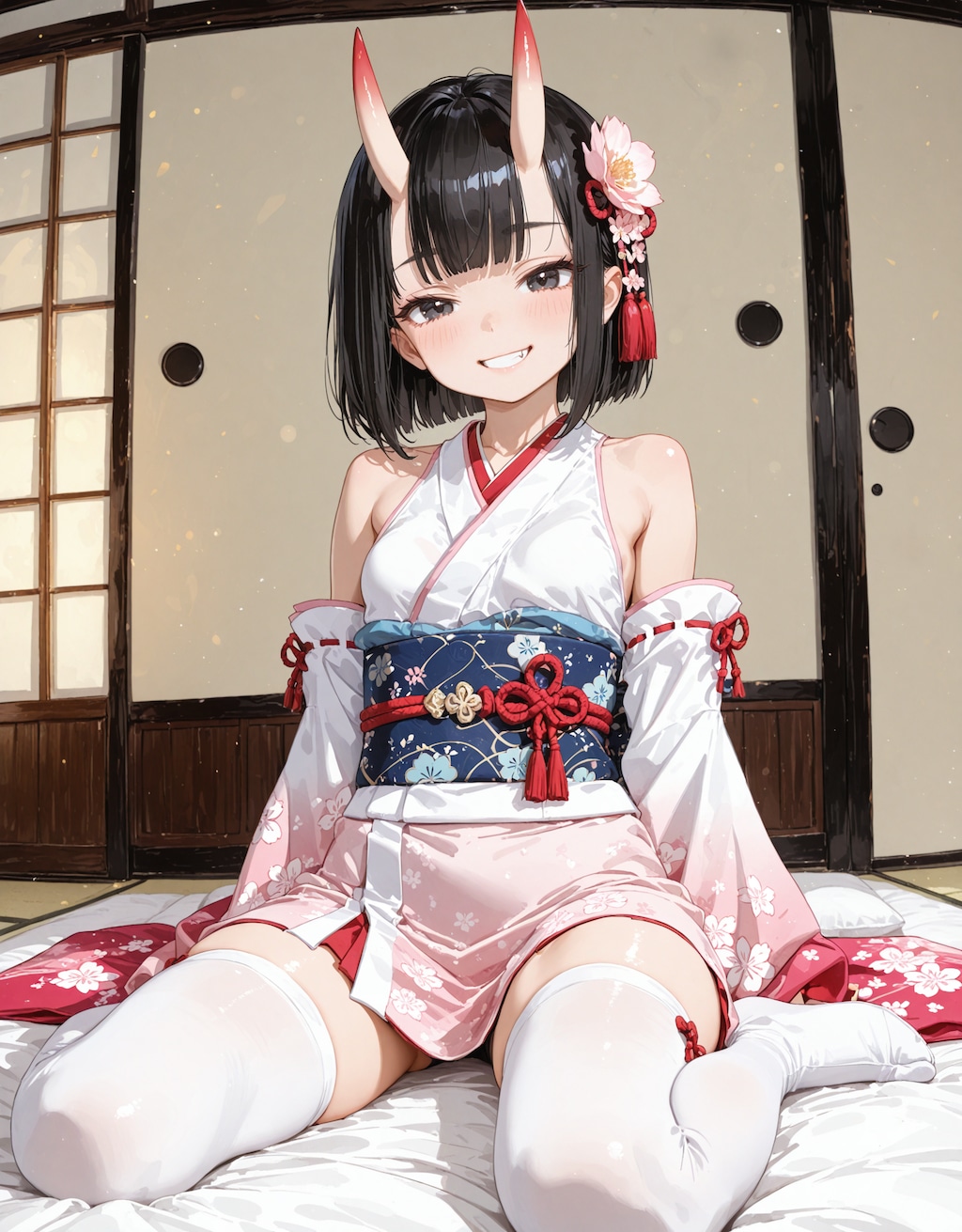 八重桜の絶対領域