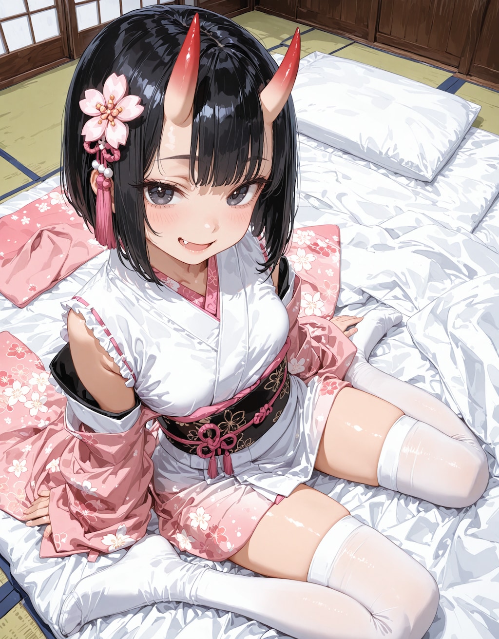 八重桜の絶対領域