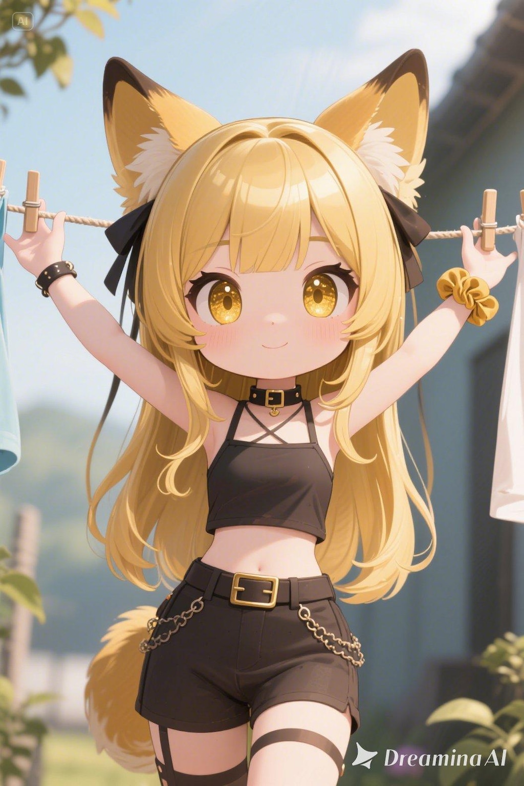 ミラさんを干そうー