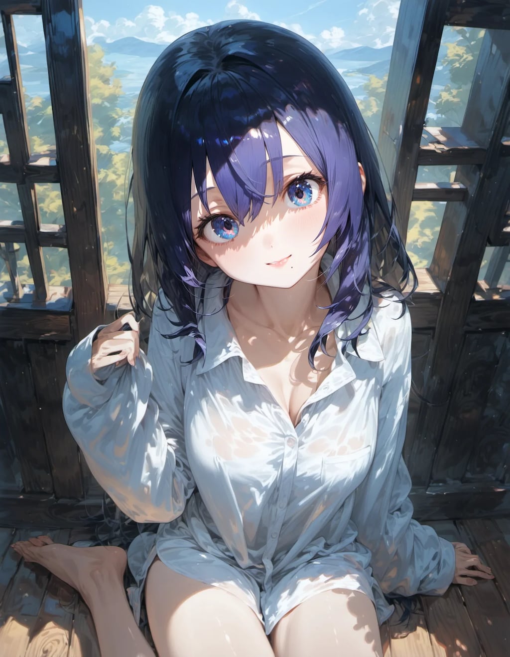 The Breeze Beneath the Wooden Tower