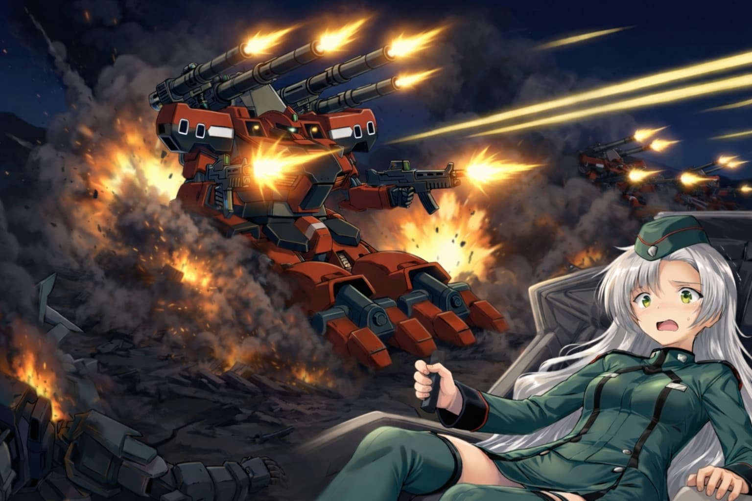 XmasっぽいMSといえば… | の人気AIイラスト・グラビア