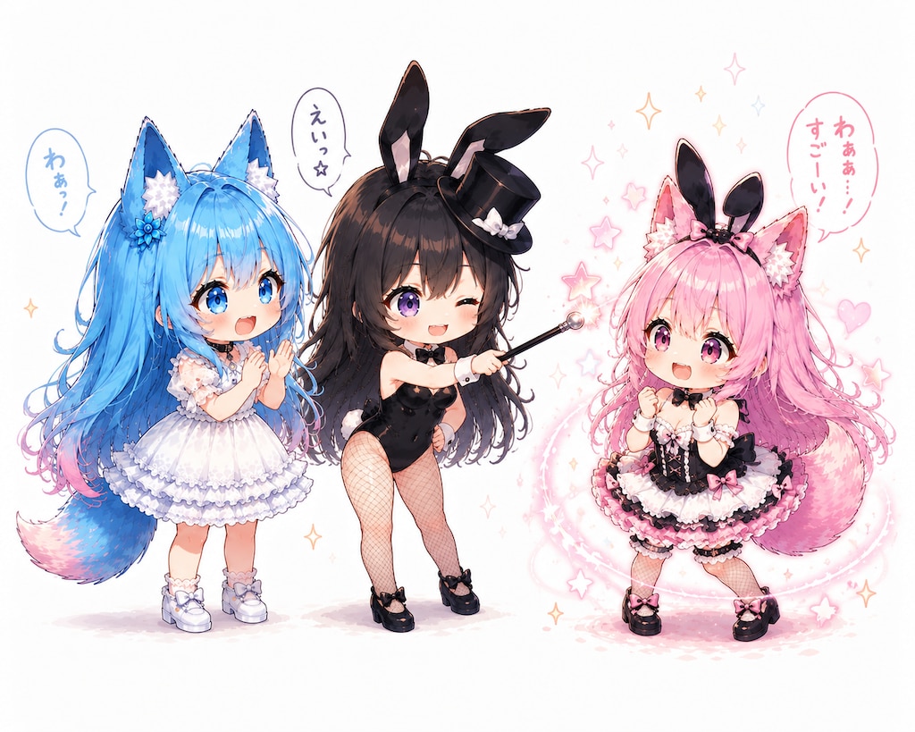 ...わぁ！