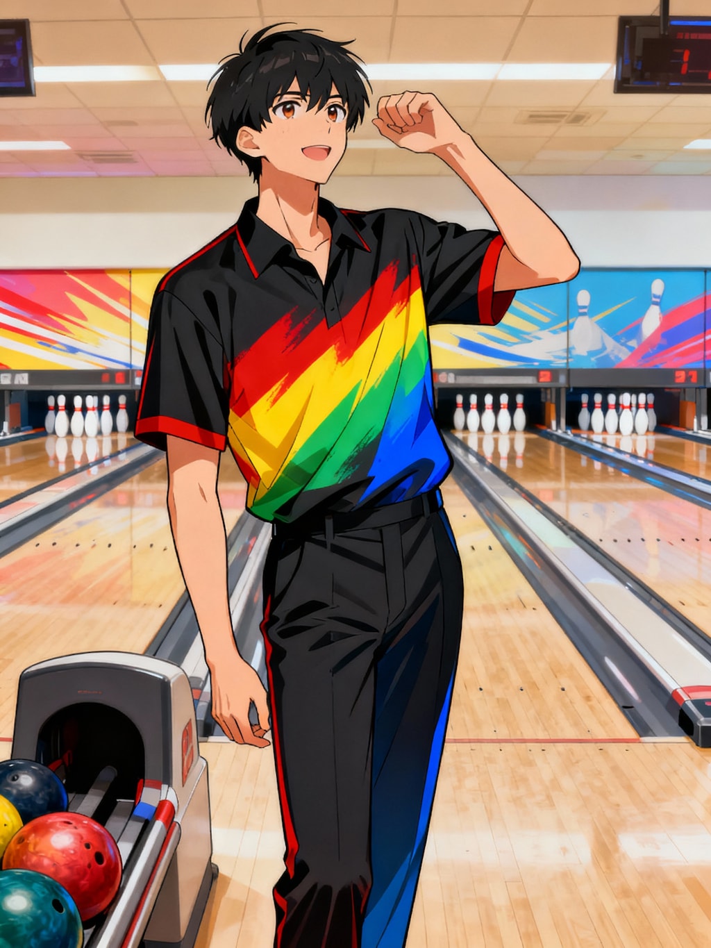 ボウリング選手 21歳男性