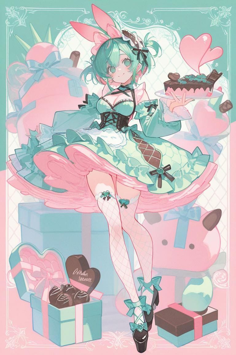 <川崎ちゃん>チョコミントロリータドレスリベンジ
