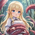 触手とエルフ 3枚目