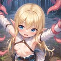 触手とエルフ 4枚目