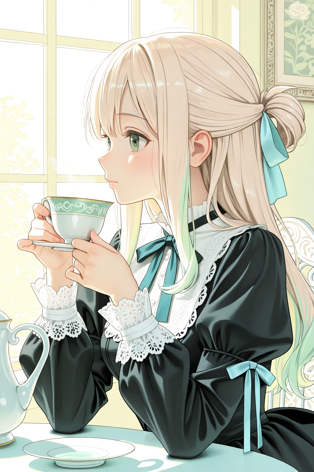 ティータイム | の人気AIイラスト・グラビア