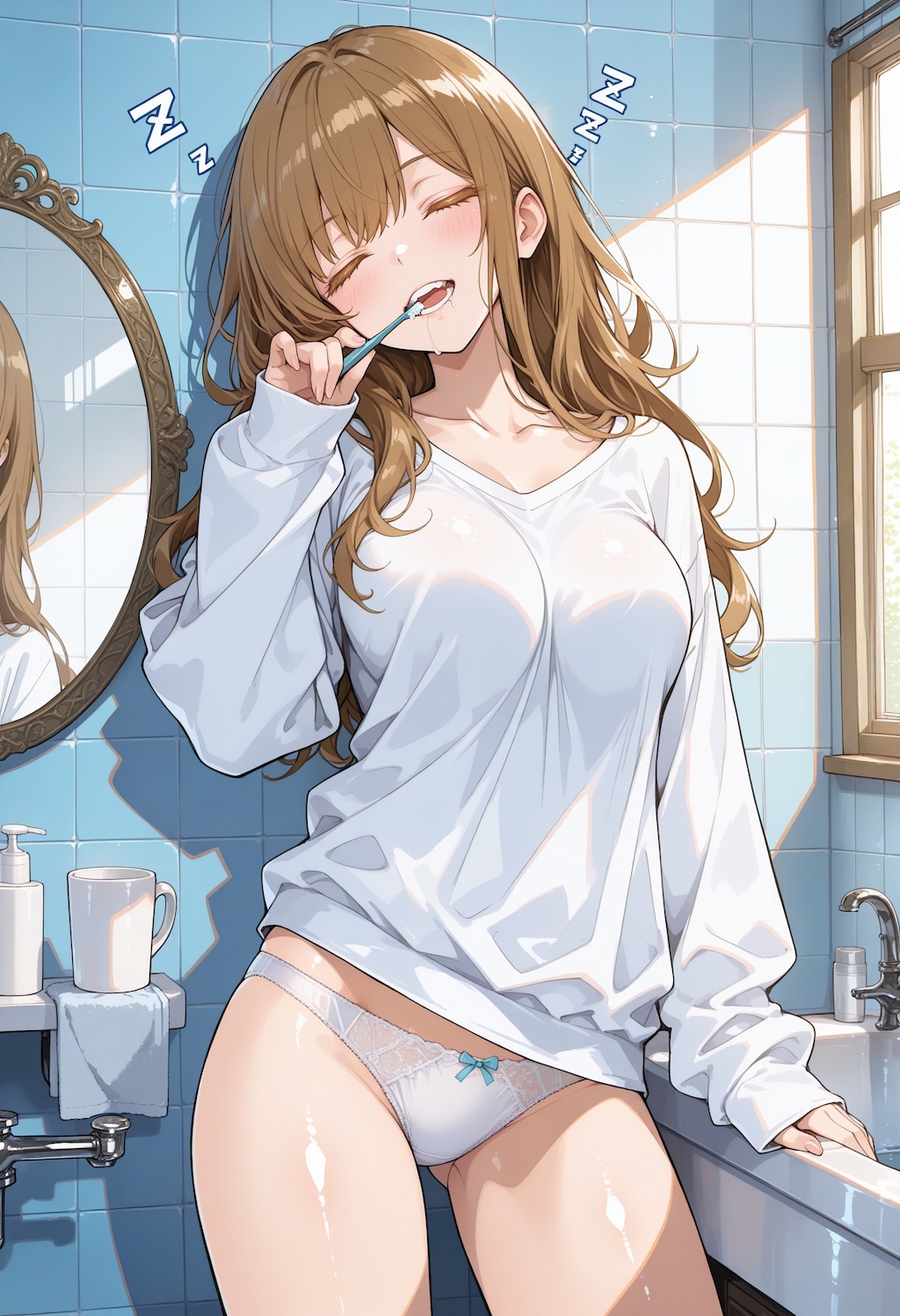 あ、寝た