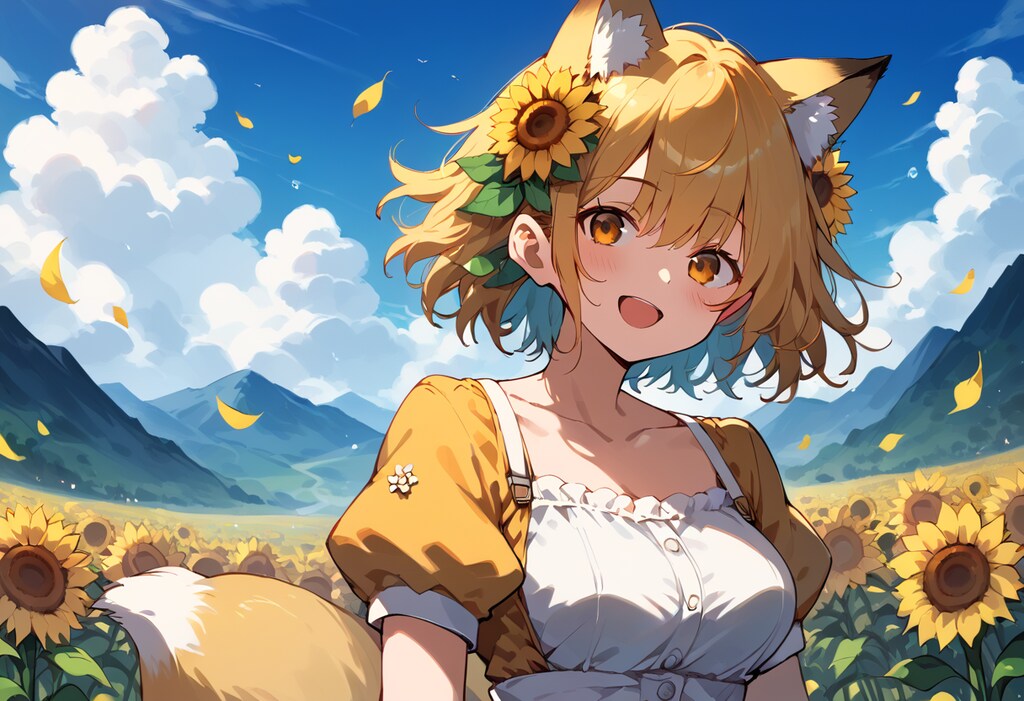 ひまわり畑