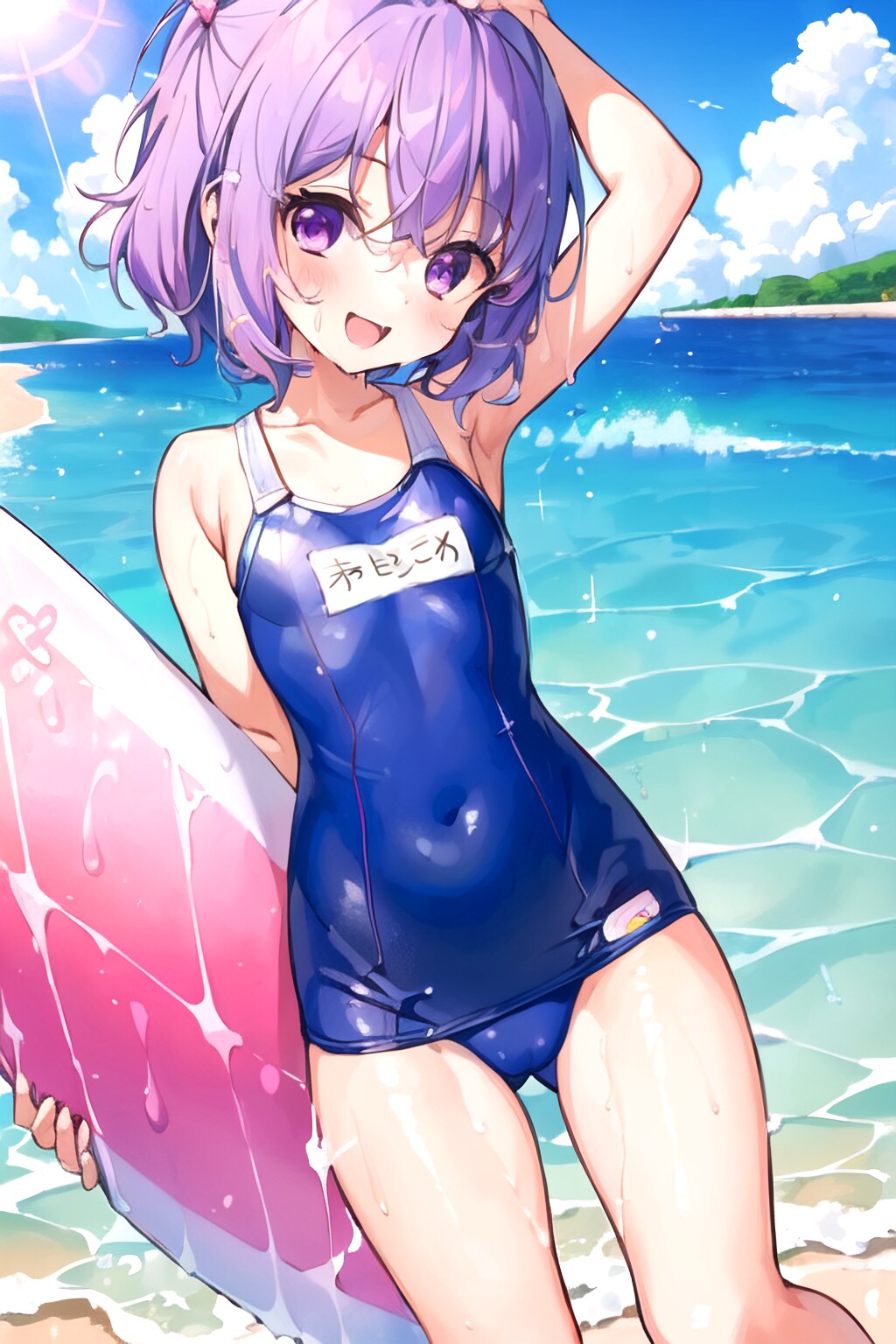 サーファー少女