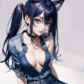 貓耳デニム女子×10枚 9枚目