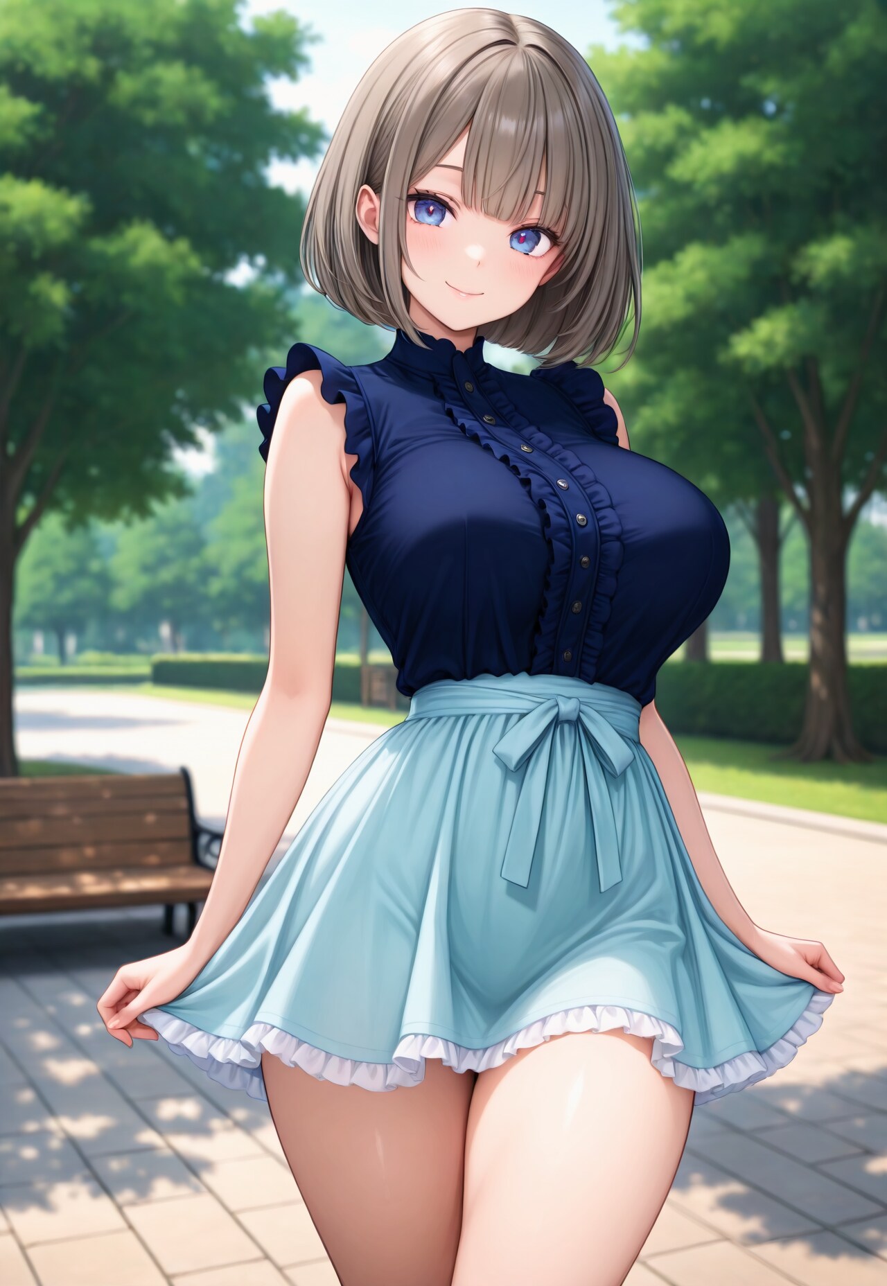 538（紺のノースリーブ）