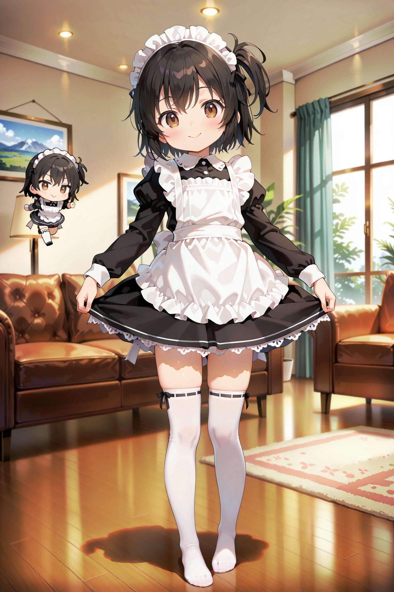 ロリメイドちゃん YC16 | の人気AIイラスト・グラビア