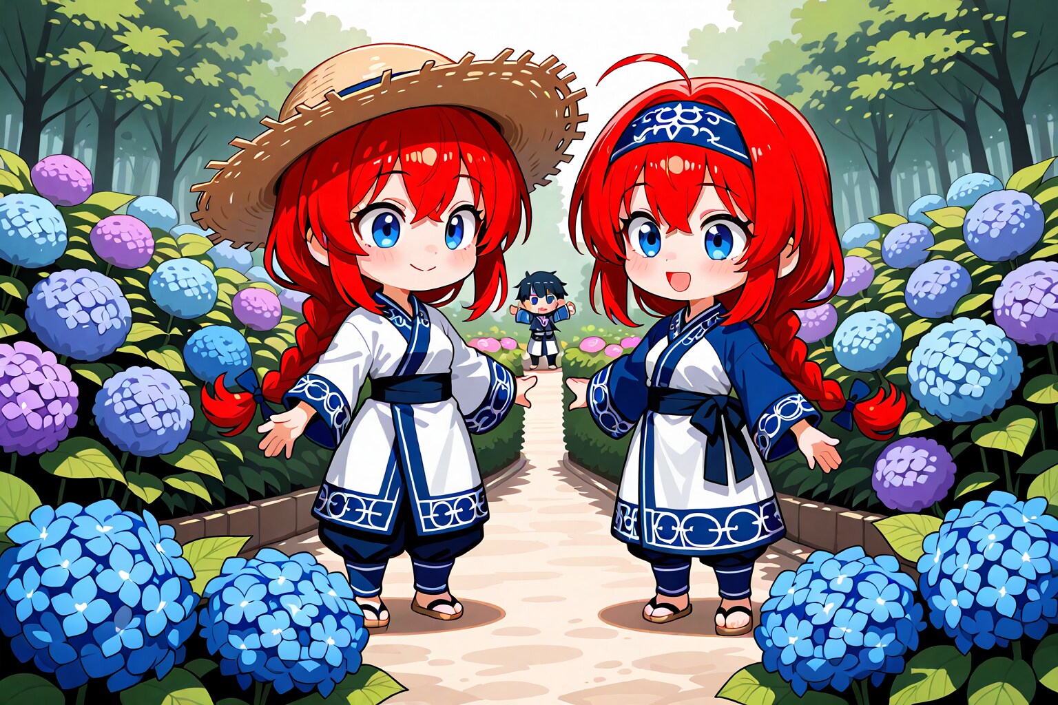 アジサイを育てたよ！