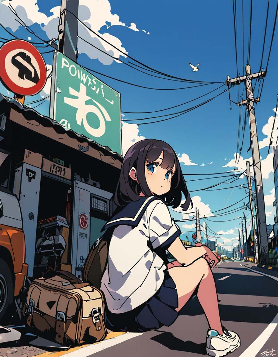 何もないけど空は青い