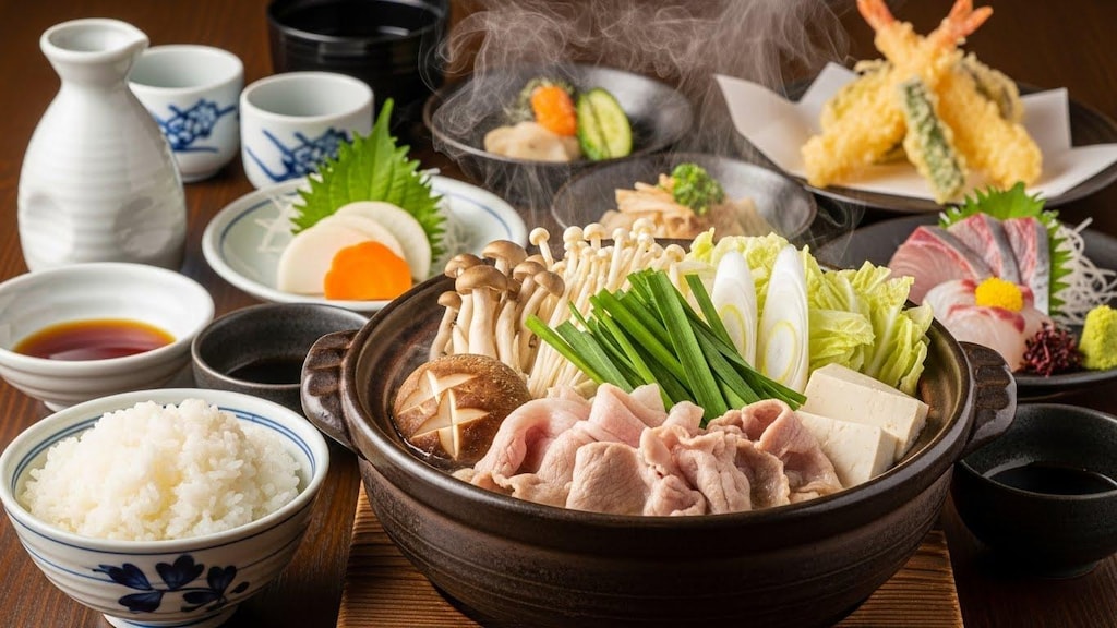 摩訶不思議食堂の豪華鍋セット