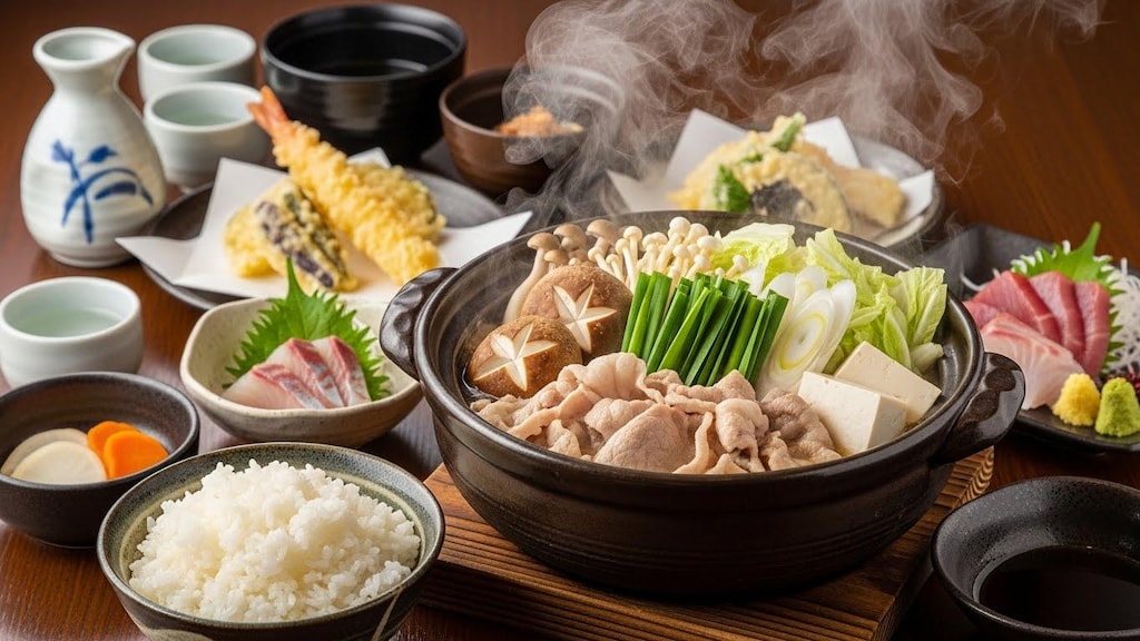 摩訶不思議食堂の豪華鍋セット