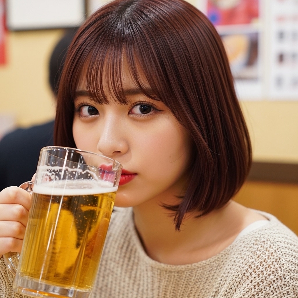 ビールが美味しい | の人気AIイラスト・グラビア