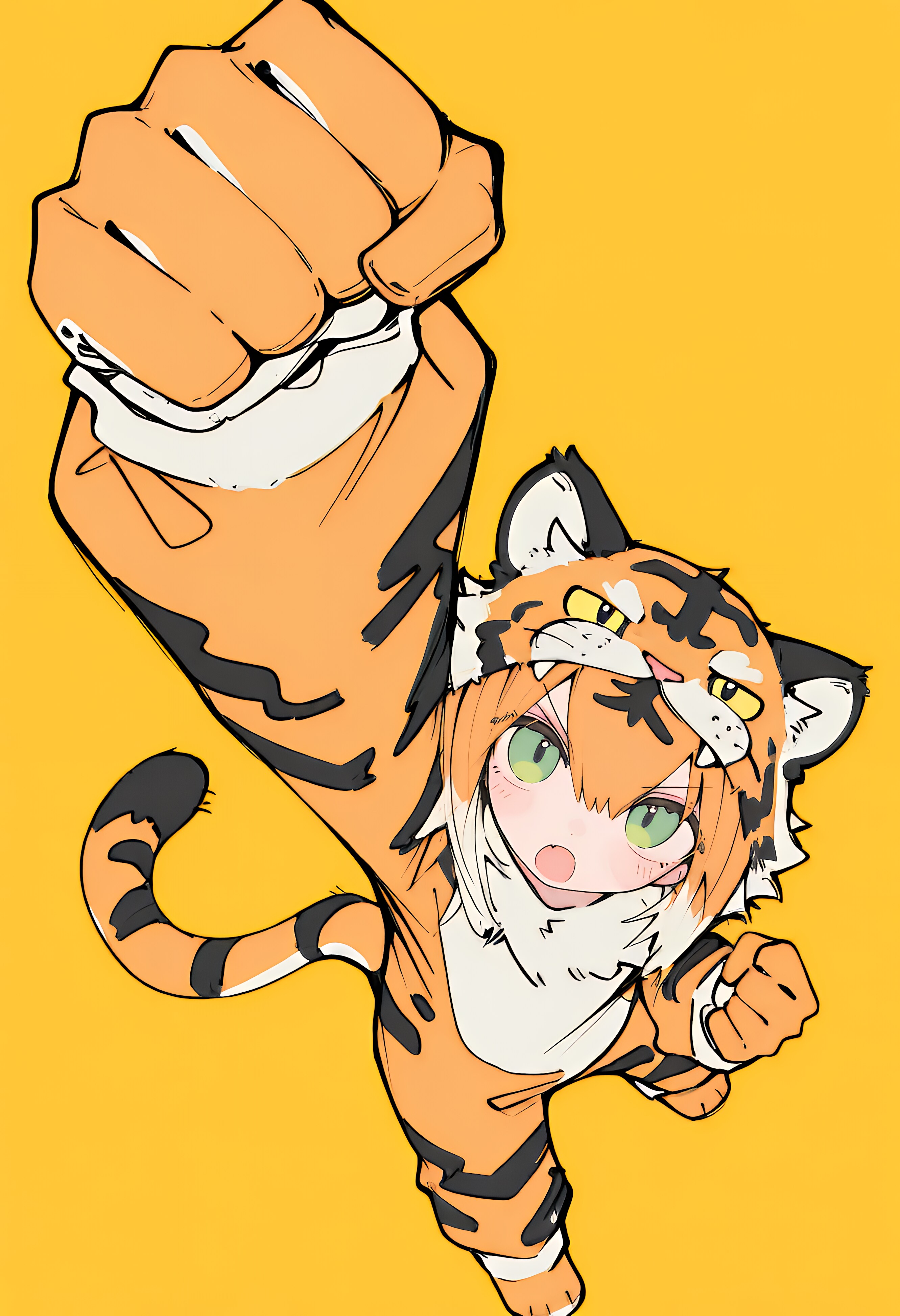 ﾀｲｶﾞｰ ｱﾊﾟｶｯ | の人気AIイラスト・グラビア