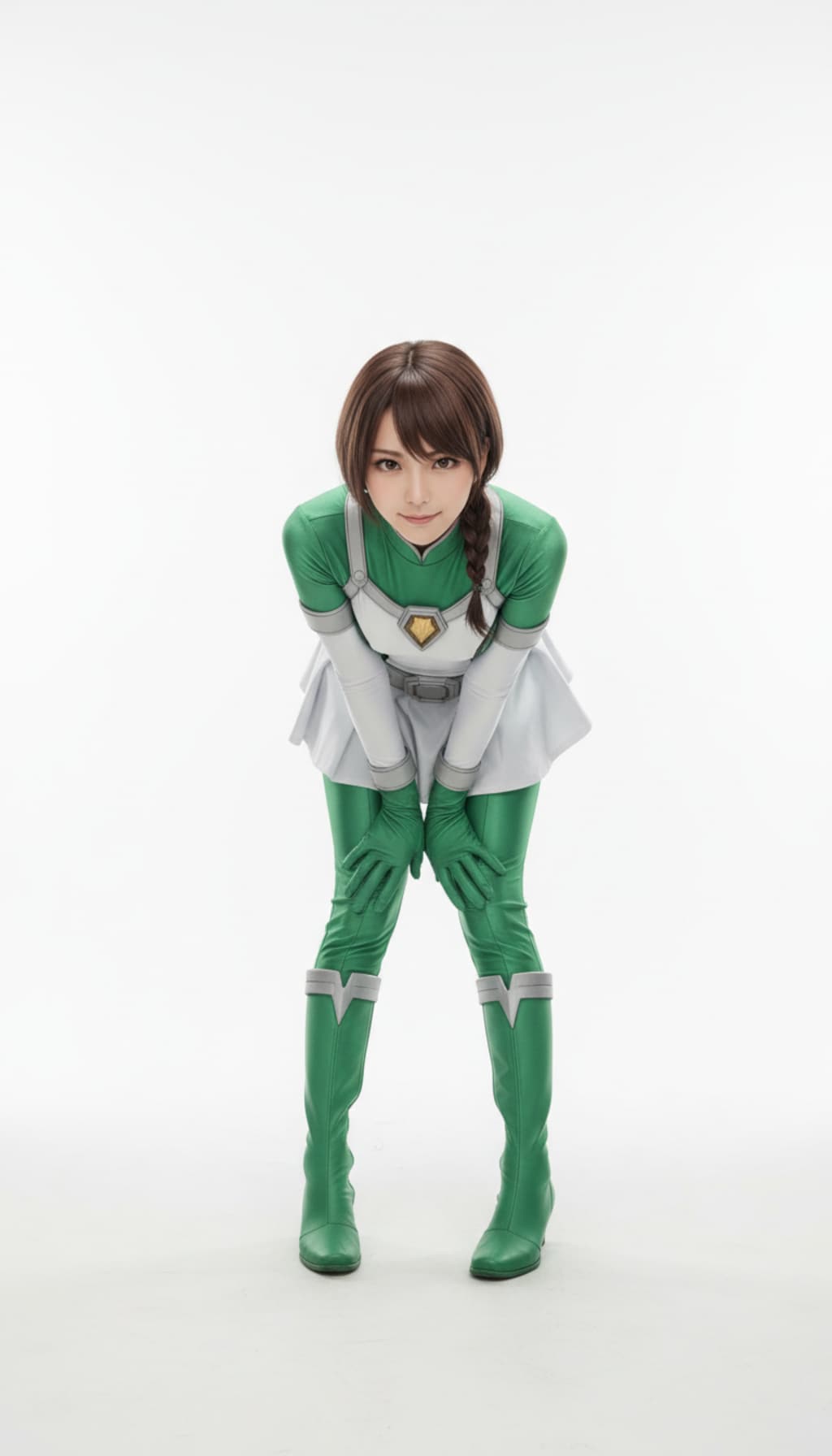 戦隊ヒロインのような女の子・グラビア