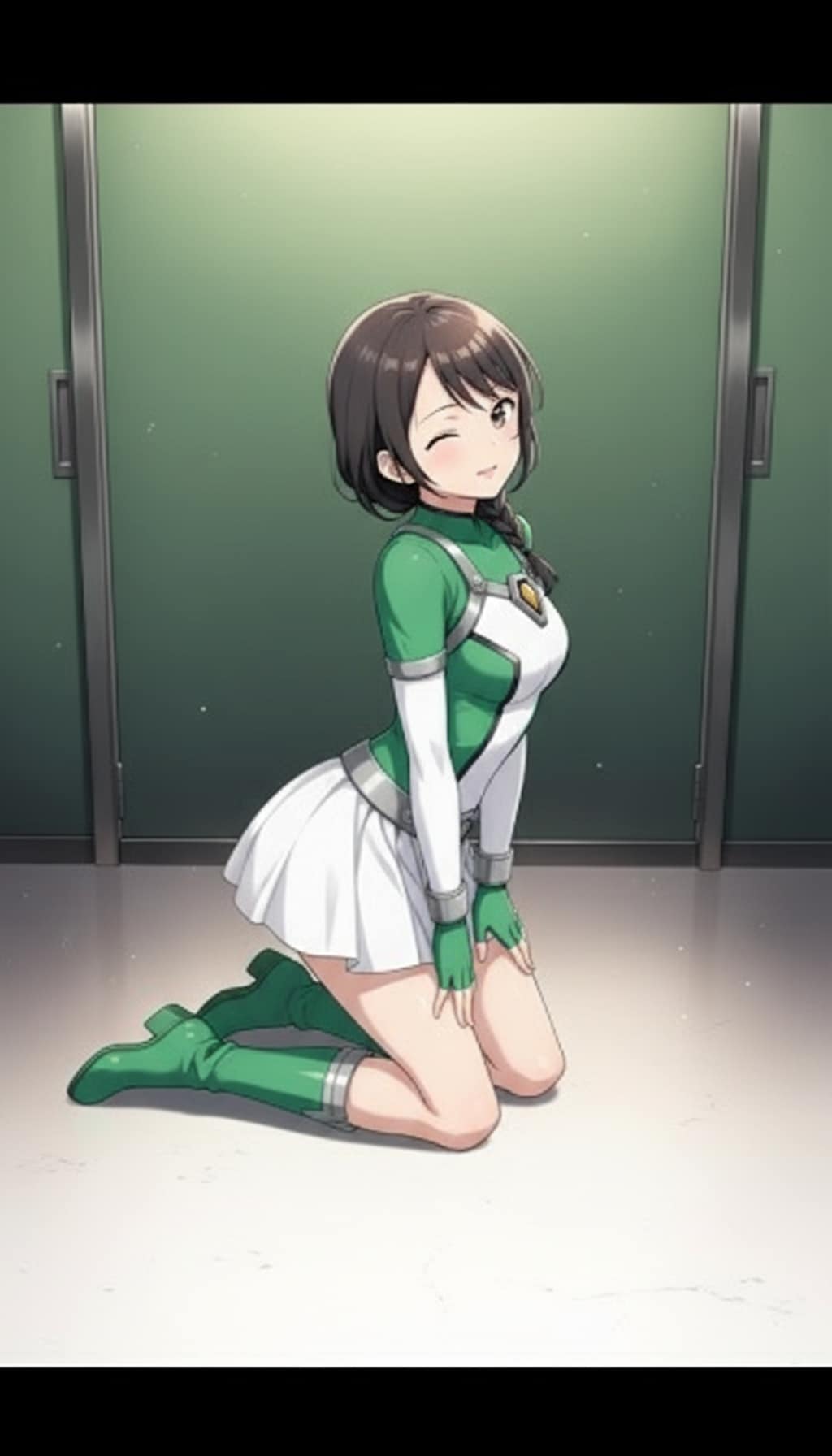 戦隊ヒロインのような女の子・グラビア