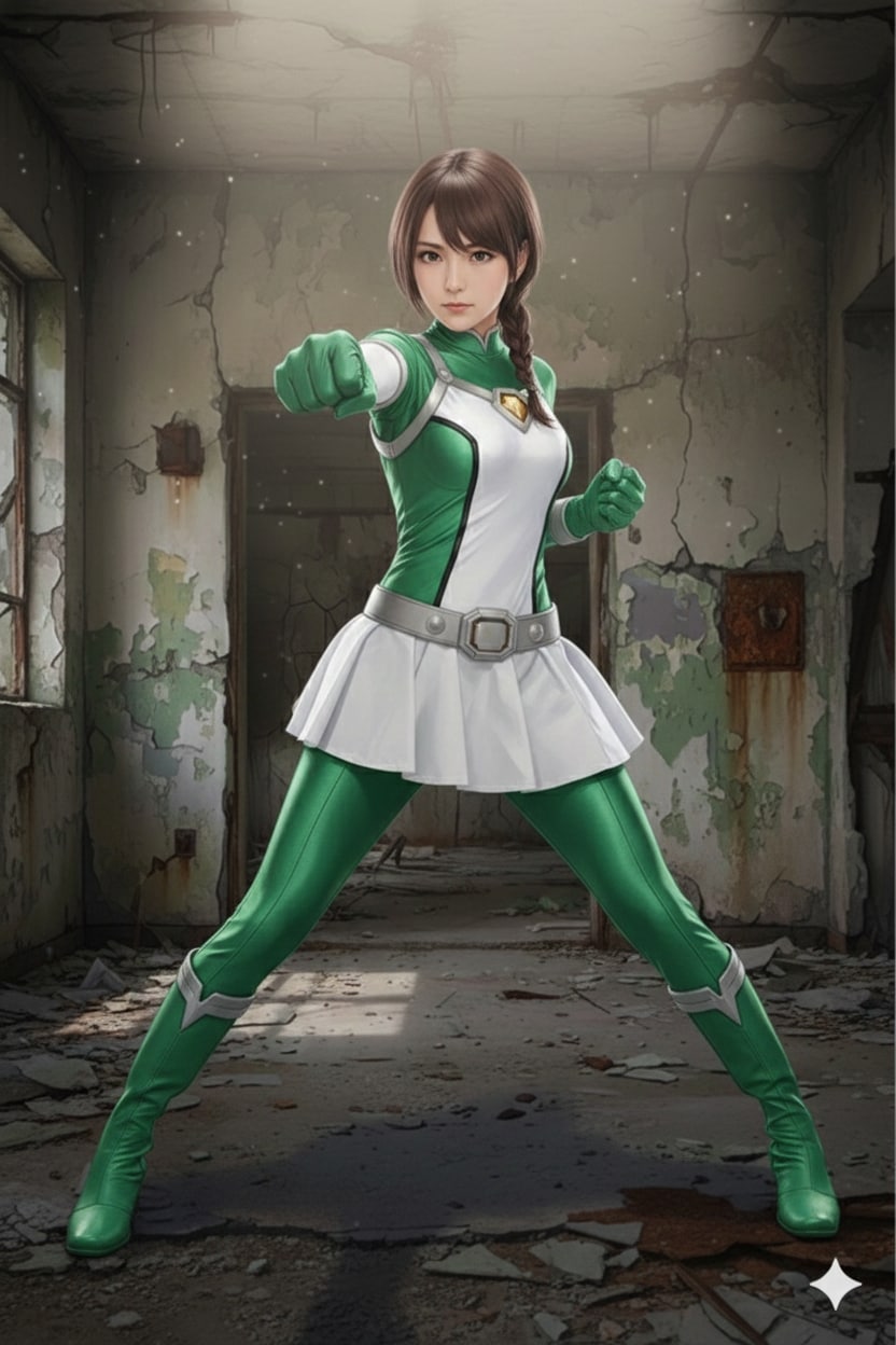 戦隊ヒロインのような女の子・グラビア | の人気AIイラスト・グラビア