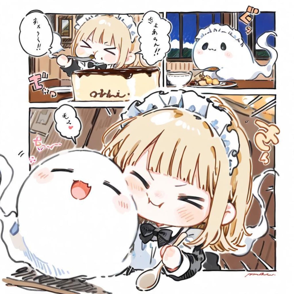 おプリンは顔面からいただくのが流儀🍮✨