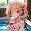 夏にはしゃぐ少女 3枚目