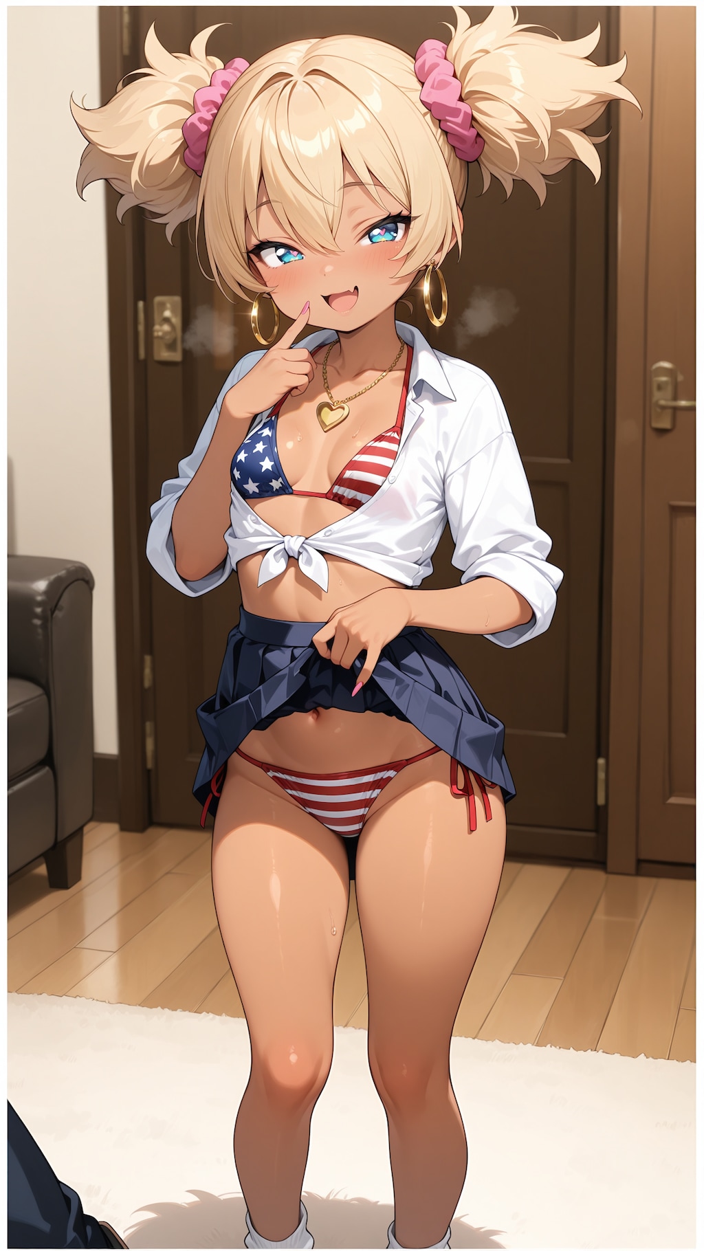 ショートツインテメスガキギャル