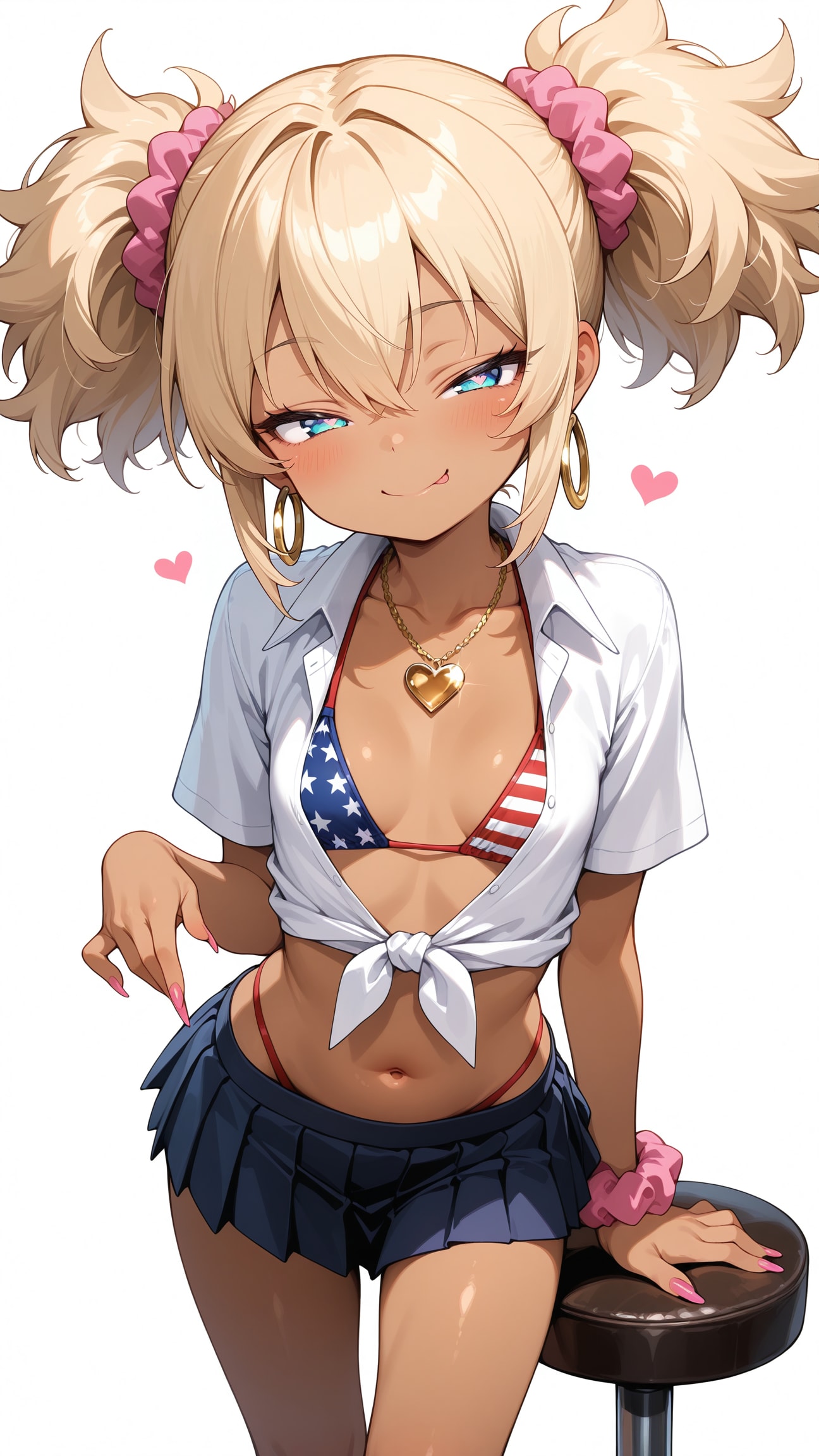ショートツインテメスガキギャル