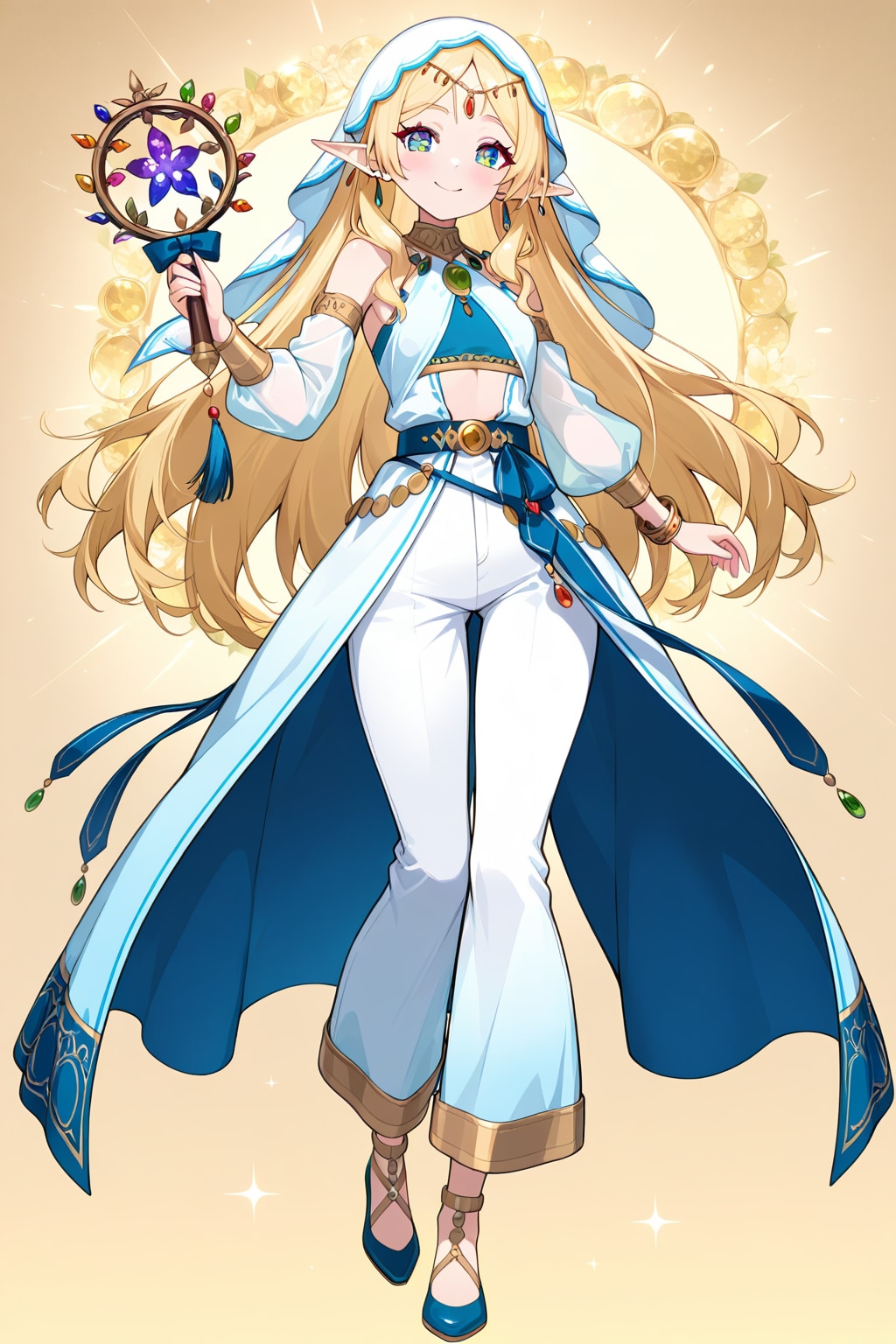 elf girl - odalisque