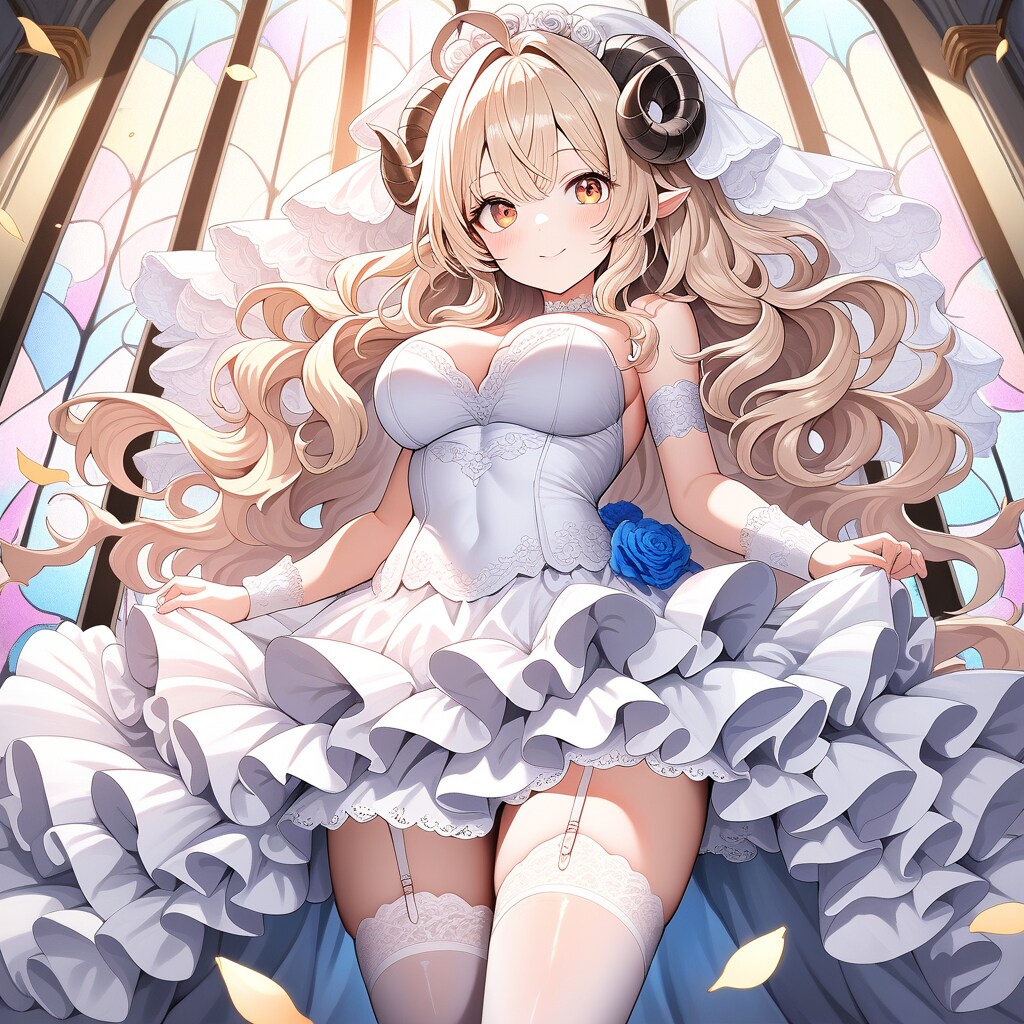 ウェディング羊娘
