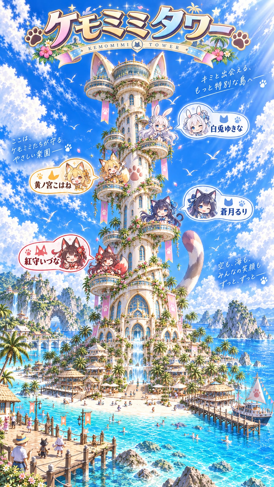 ケモミミタワー | の人気AIイラスト・グラビア