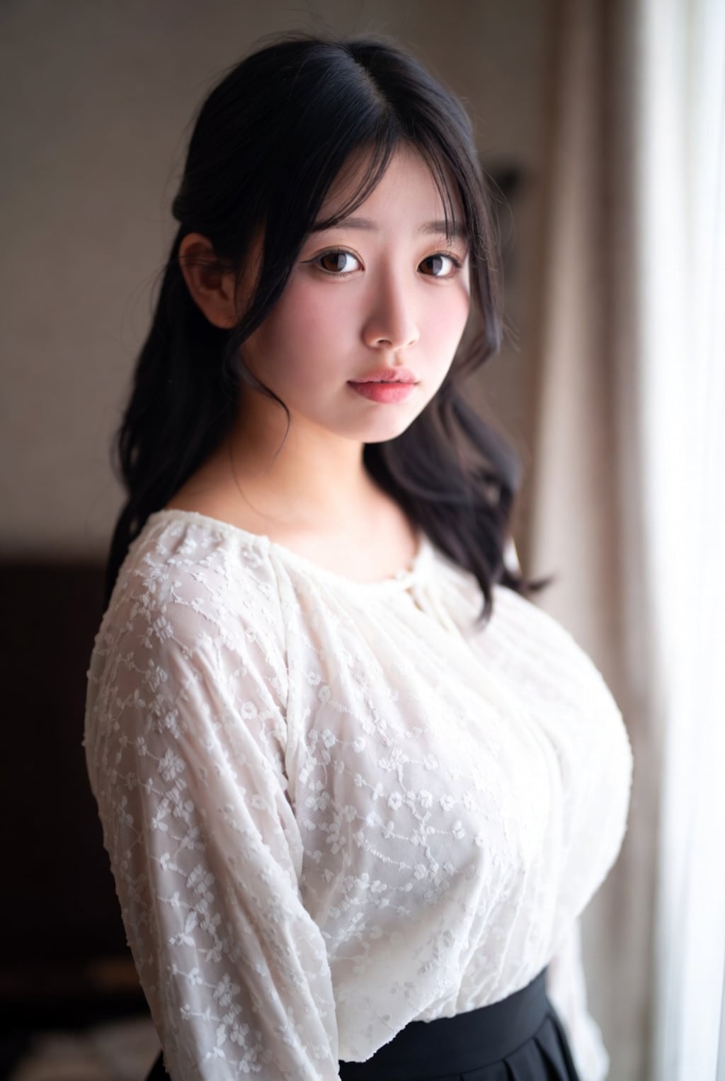 〇乳女子高生！