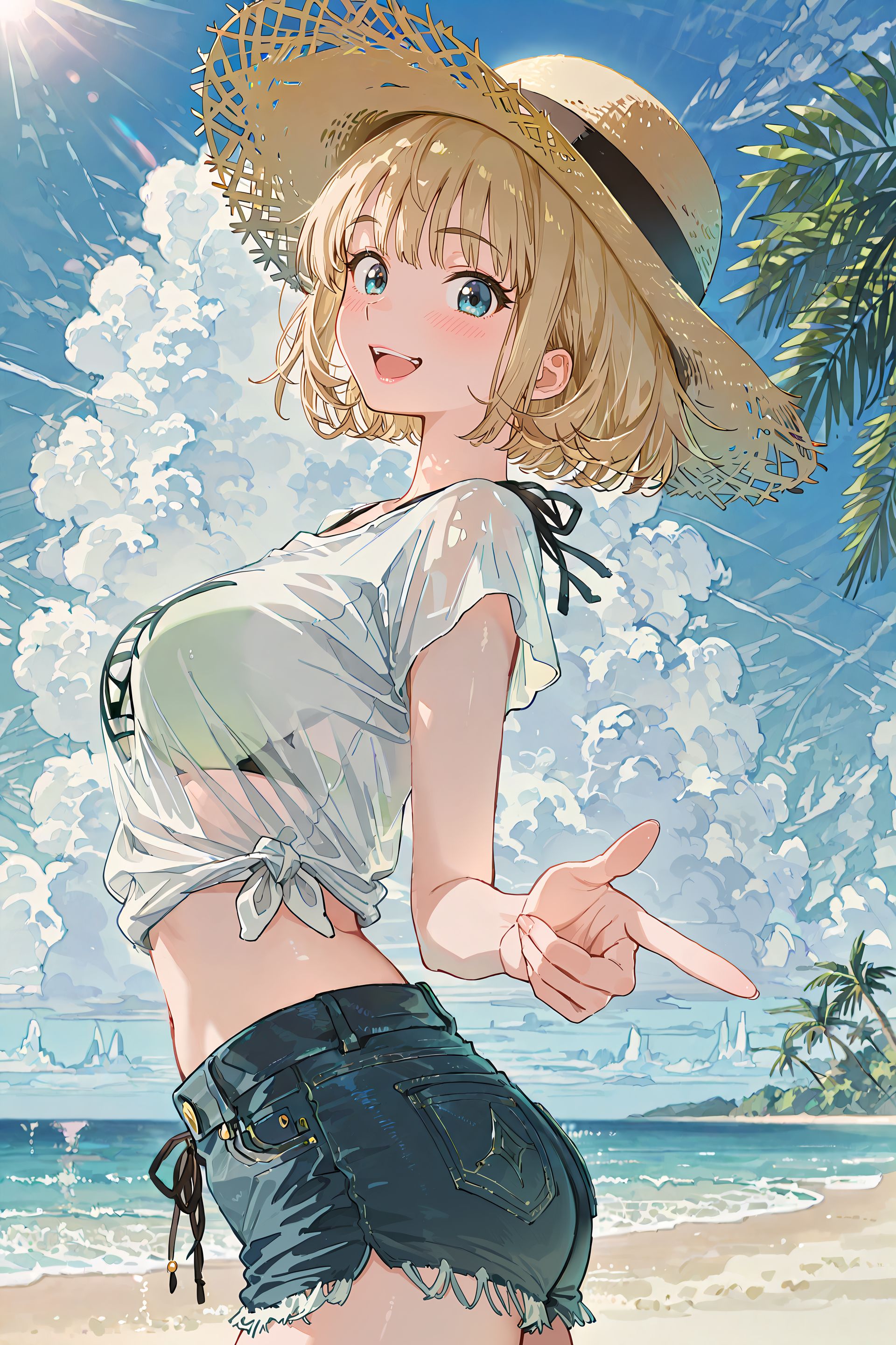 8月1日【土】美少女日めくりカレンダー
