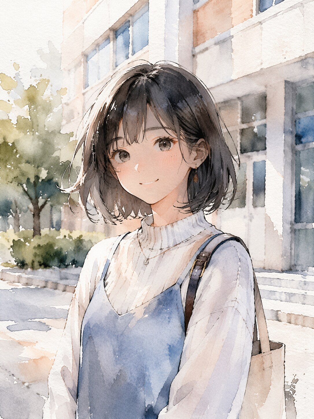 大学の後輩 | の人気AIイラスト・グラビア