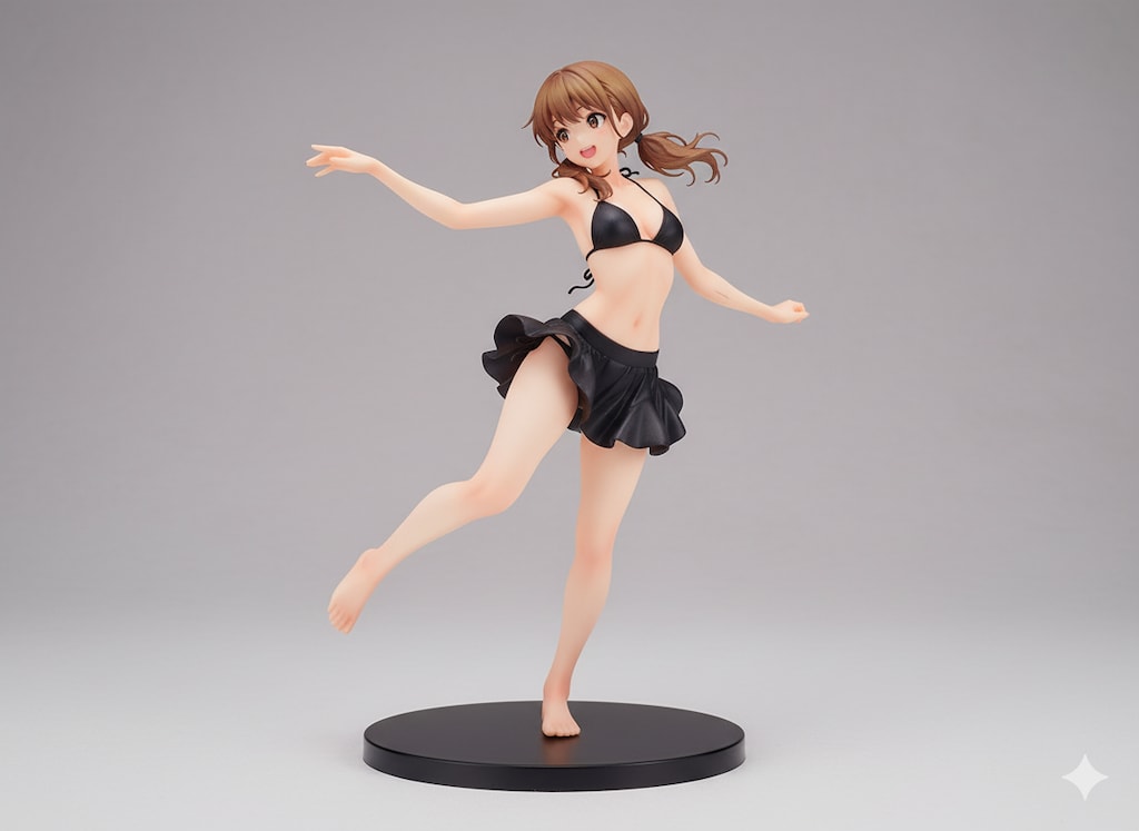 踊る絵海ちゃんのフィギュア