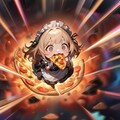 🍕おピッツァが美味いので時空を超えちゃう系メイドちゃん🍕 3枚目